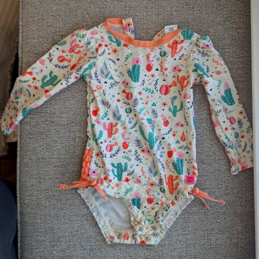 2 toddler swimsuits Ruffle Butt & Sweet Honey